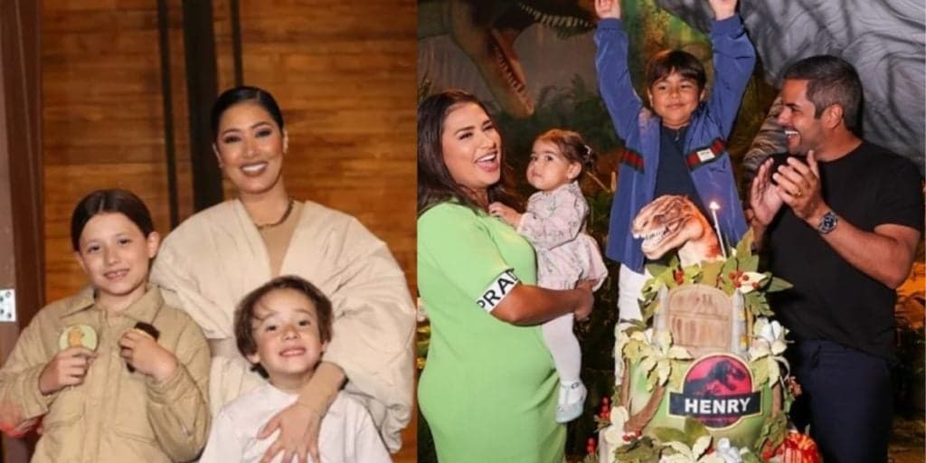 Bizarro: Em guerra, Simaria surge na festa do filho de Simone, que deixa local às pressas antes do previsto