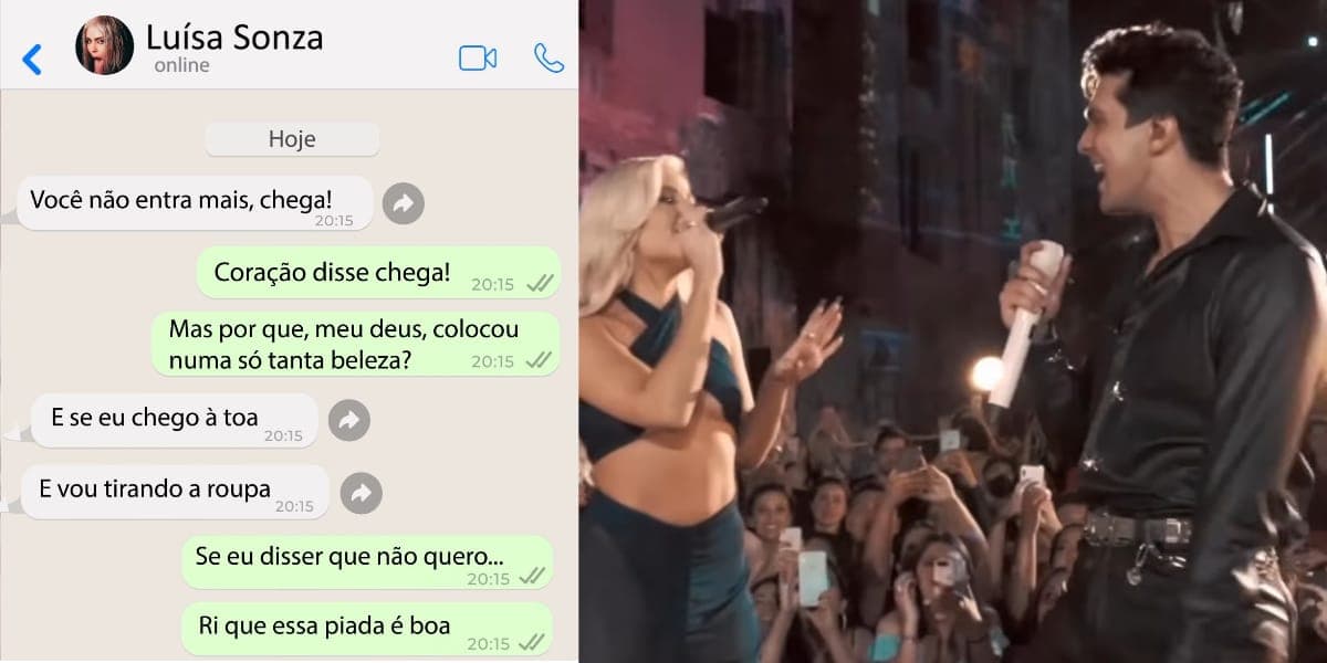 Luan Santana e Luísa Sonza lançam músicas juntos (Reprodução: Instagram)