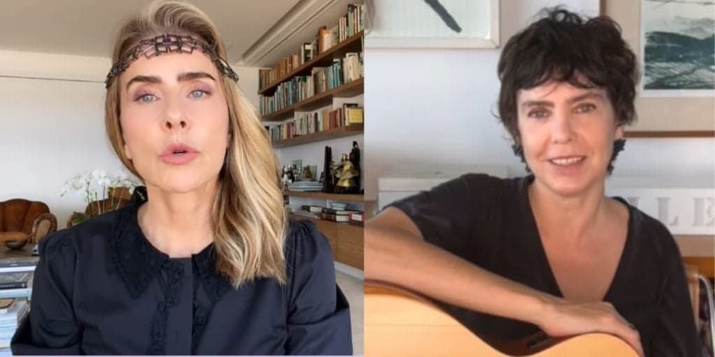Dias após término com Adriana Calcanhotto, Maitê Proença recebe pedido de namoro e expõe: "Portas abertas"