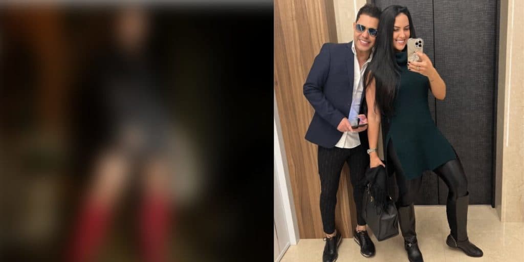 Graciele Lacerda publica imagem com suas coxas saradas de fora e Zezé reage publicamente: "Eita"