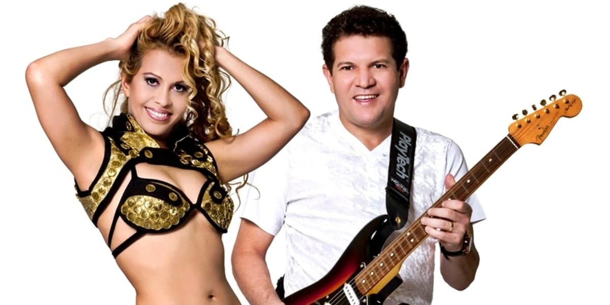 Joelma e Ximbinha formavam a Banda Calypso antes do divórcio (Foto: Reprodução)