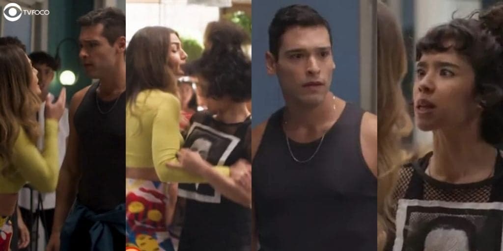 "Na cama dele!", Lou perde a linha, dá surra em Isis após descobrir chifre de Renan em Cara e Coragem, "Sua piranha!"