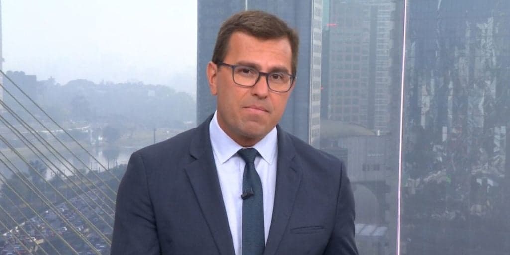 Rodrigo Bocardi mostra o que fez na Globo e acaba virando alvo de piada: "Aí pelo canto da boca"