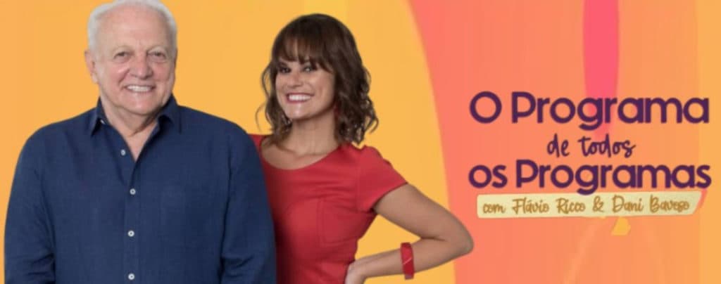 Flávio Ricco e Dani Bavoso conduzem com maestria o Programa de Todos os Programas que se destaca por seu estilo único