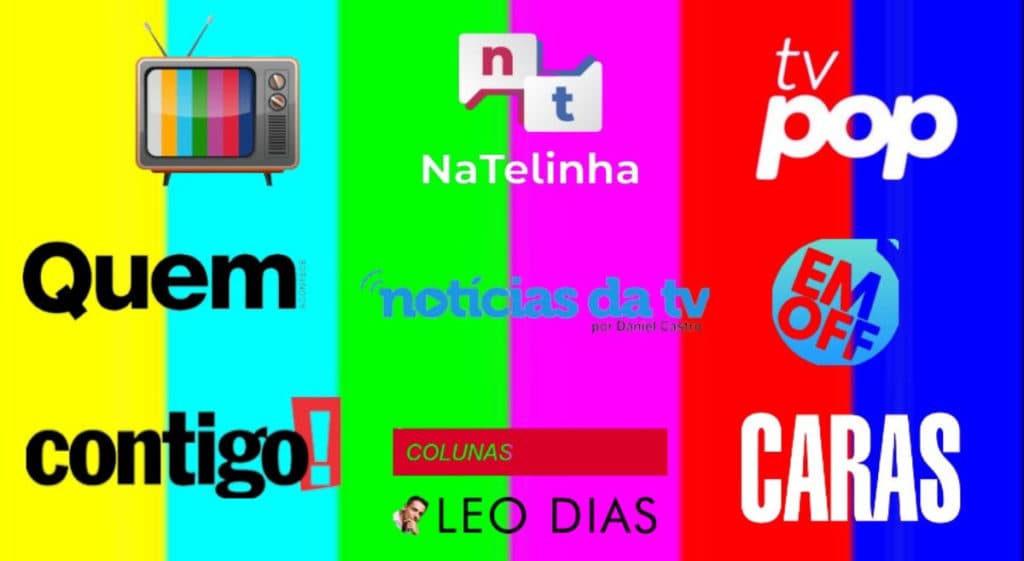 Quem, NaTelinha, TV Pop, Caras, Contigo, Em Off, Notícias da TV, Leo Dias e mais: Bons sites para você acompanhar também