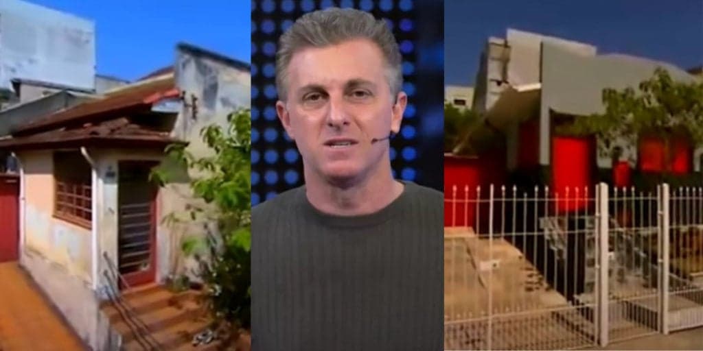 Reação de Luciano Huck ao ver casa do Lar Doce Lar destruída foi impactante: "Quer dizer que a senhora"