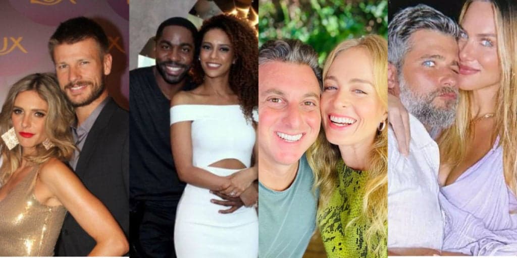Casais famosos que já se separaram e talvez você não saiba
