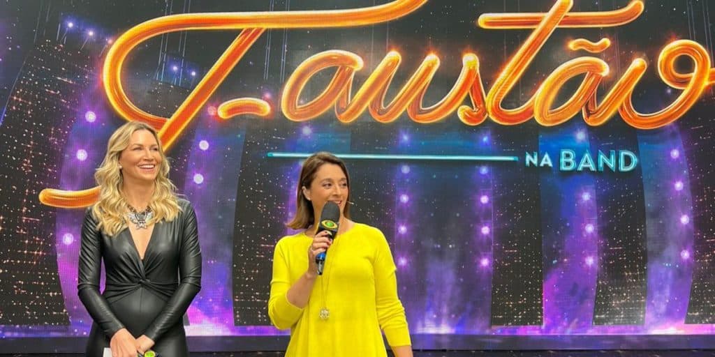 Catia Fonseca revela bastidores do programa do Faustão