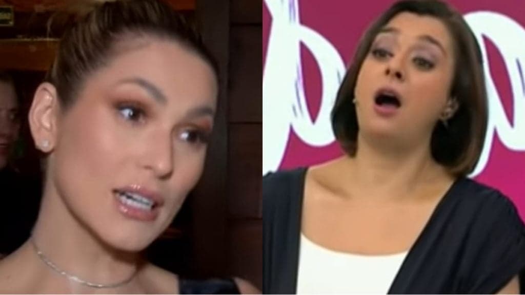 Lívia Andrade vê Catia Fonseca expor o que ouviu dela, retruca e não perdoa: "Me mande onde digo tudo isso"