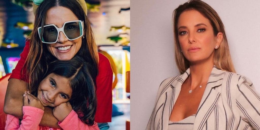 “Saudade”, Deborah Secco se despede da filha que voltou ao Brasil