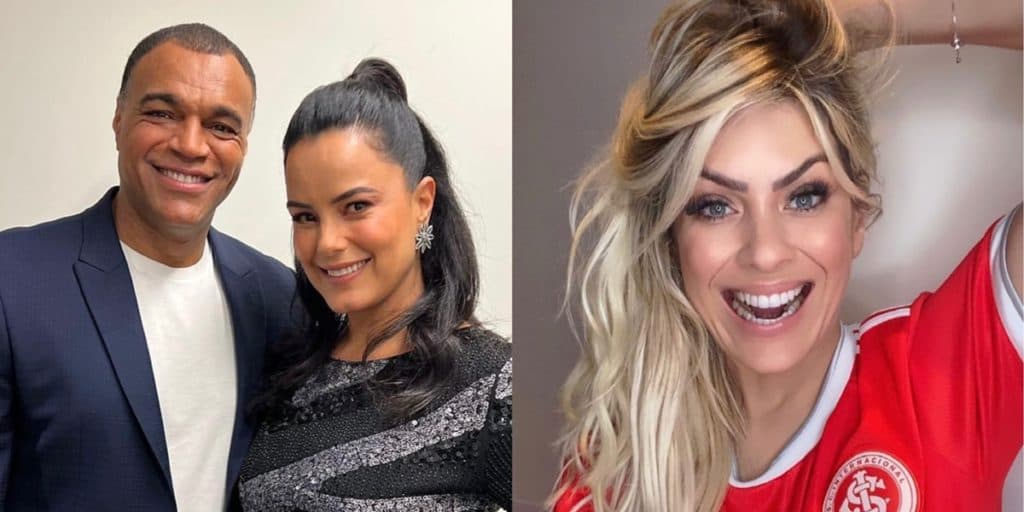Luciele Di Camargo fala da relação de Denilson com Renata Fan: "Zero ciúmes"