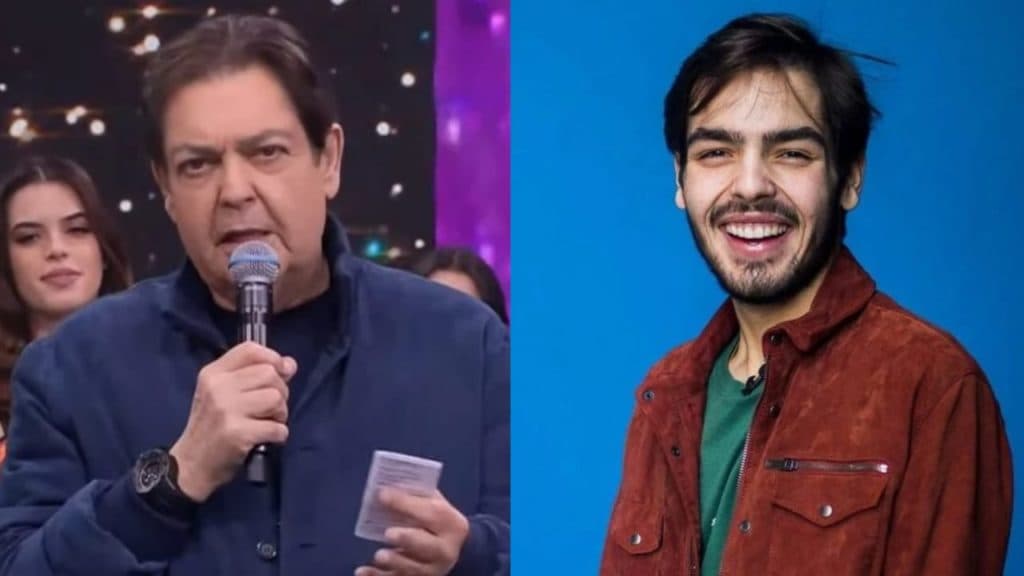 "É mentira, João", Faustão fica chocado com resposta do filho na Band e dispara: "Olha que eu vou falar"