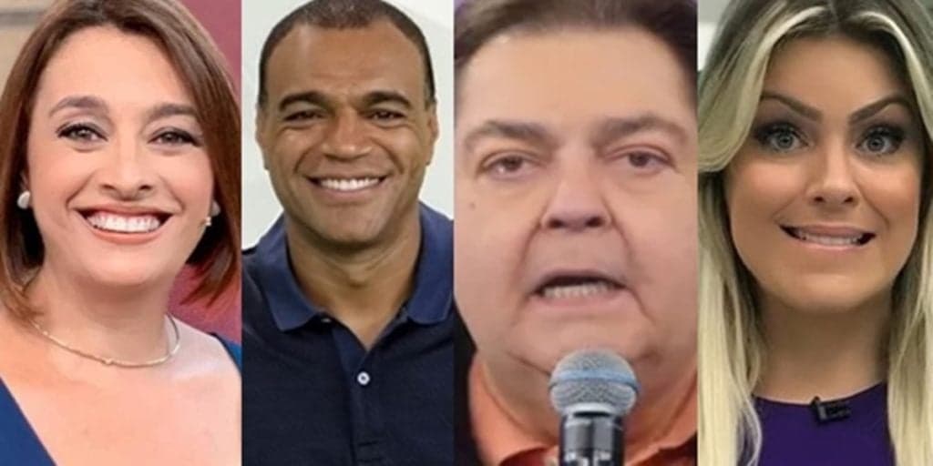 Catia Fonseca, Denilson, Faustão, Neto e Renata Fan: Os salários dos apresentadores da Band vão surpreender você