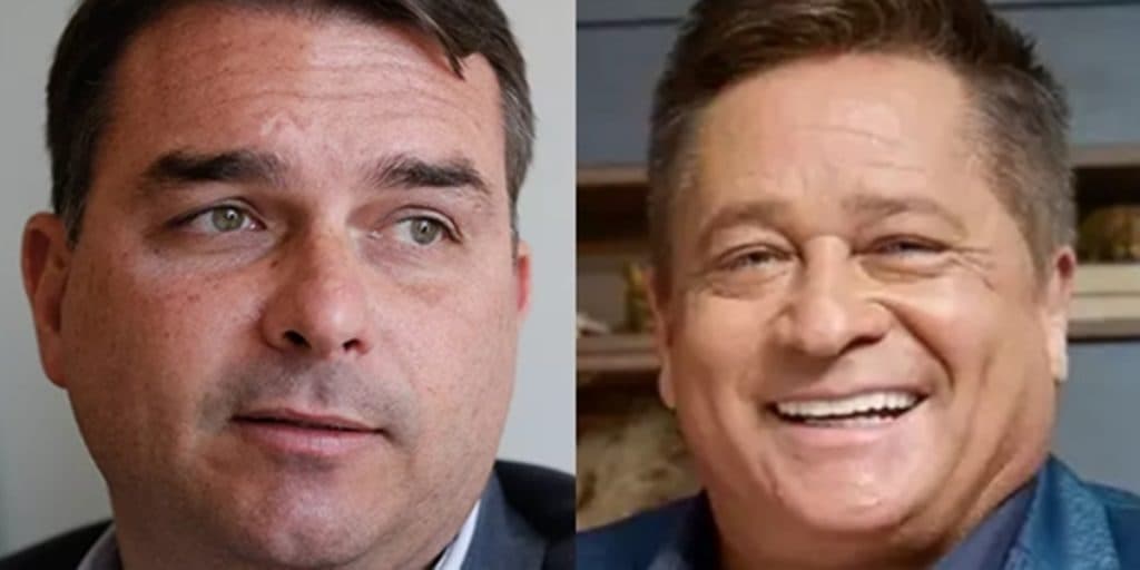 Flávio Bolsonaro compartilhou vídeo de Leonardo falando sobre o Agronegócio 