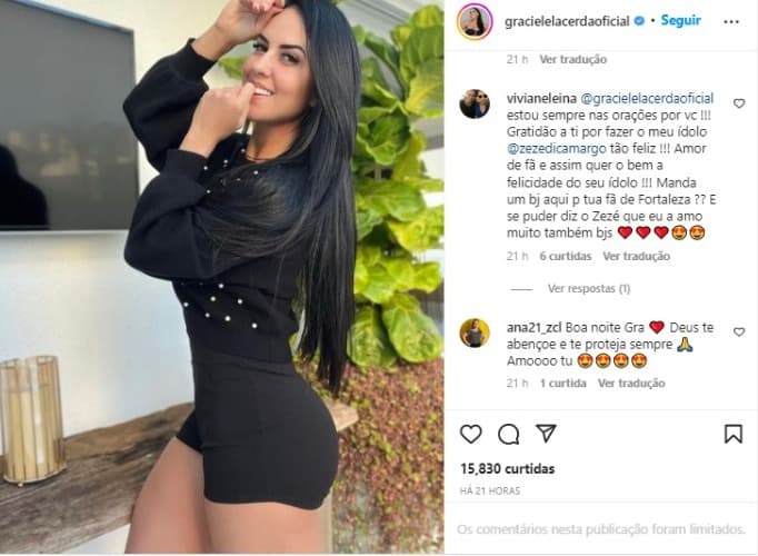 Greaciele Lacerda surge enigmática nas redes sociais (Foto: Reprodução/Instagram) Greaciele Lacerda surge enigmática nas redes sociais (Foto: Reprodução/Instagram)
