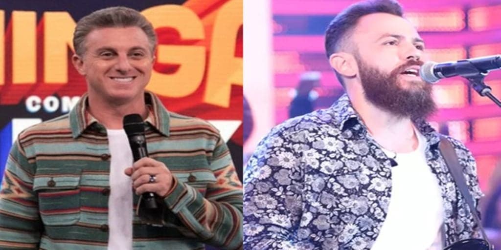 Luciano Huck deixa sertanejo Mateus, dupla de Jorge, emocionado no palco com vídeo dos filhos: "Uma coisa maravilhosa"
