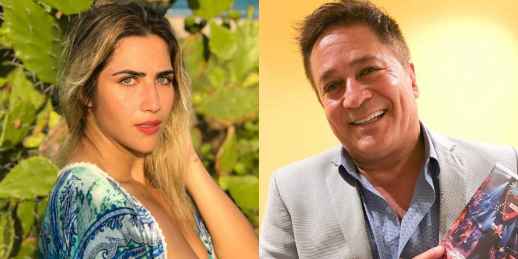 Filha de Leonardo, após cirurgia no peito, surge monitorada
