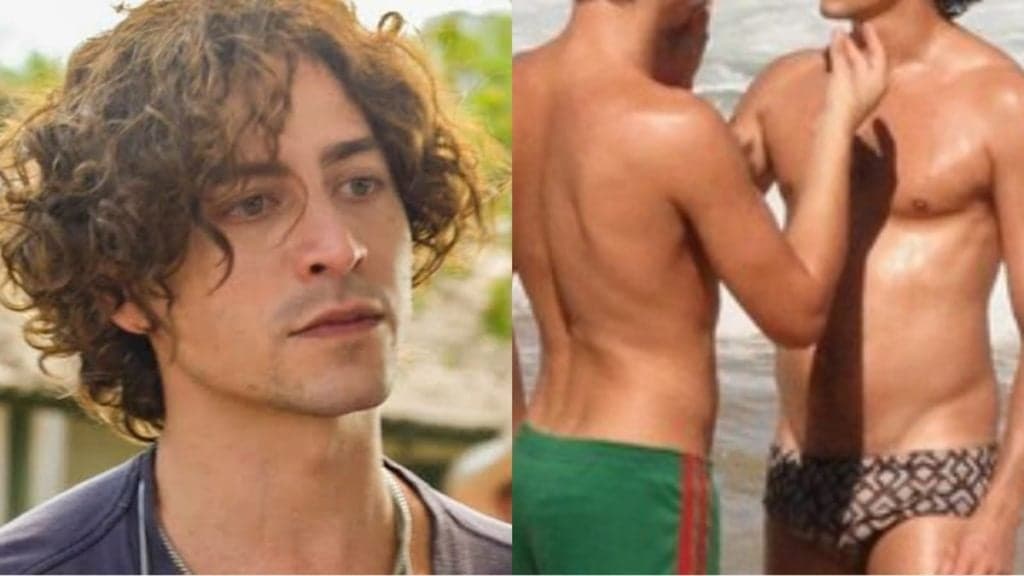 Jesuíta Barbosa, o Jove de Pantanal, é flagrado passando protetor em novo amor e beleza do rapaz impressiona