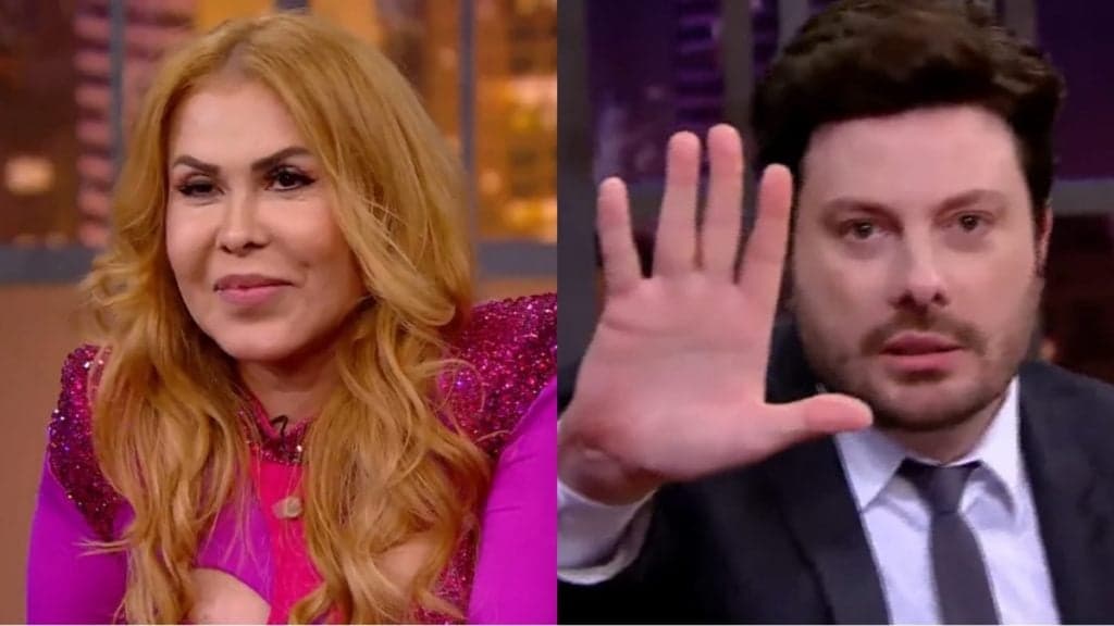 Joelma tem segredo exposto por fã no The Noite e choca ao retrucar: "Eles estão me obrigando"