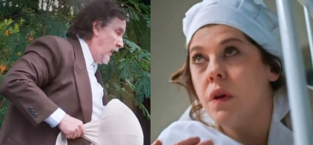 Além da Ilusão - Matias salva bebê de Heloísa e tira máscara de Úrsula: "Tinha roubado"