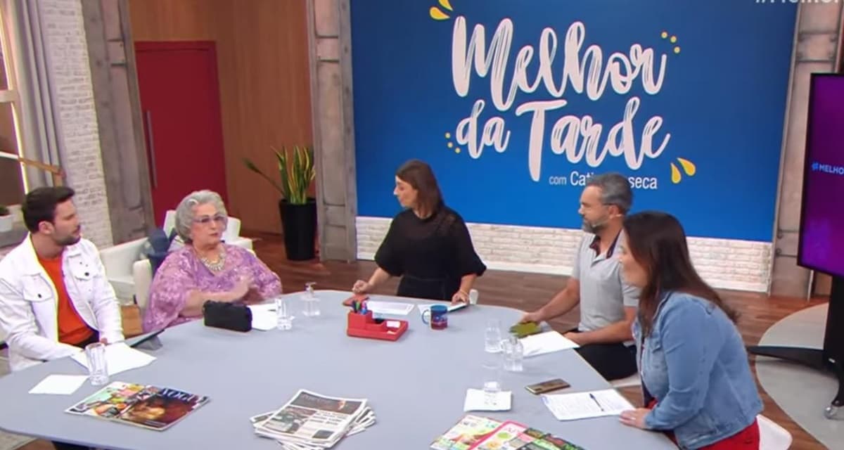 Catia Fonseca comenta do seu divórcio no Melhor da Tarde e tem prova viva de Mamma Bruschetta Catia Fonseca comenta do seu divórcio no Melhor da Tarde e tem prova viva de Mamma Bruschetta