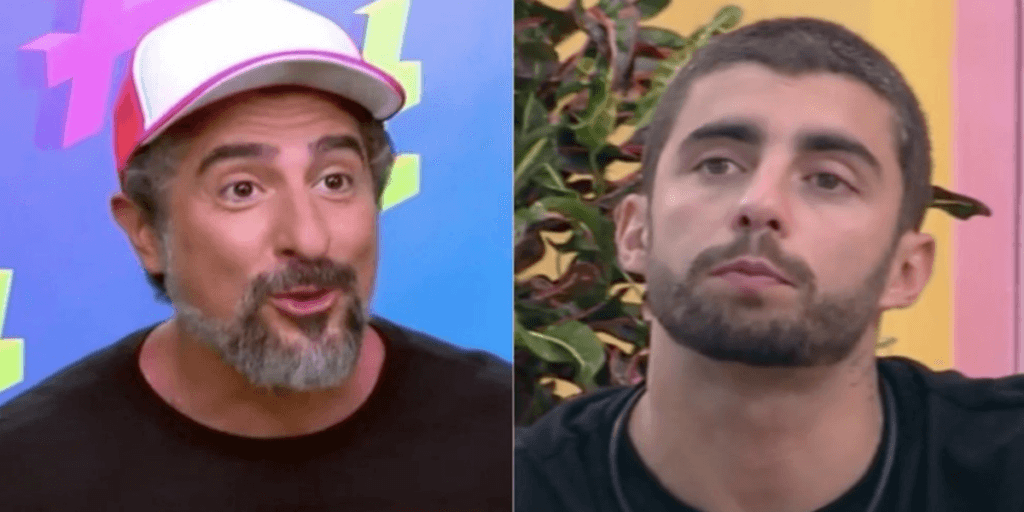 No Caldeirão, Mion faz Pedro Scooby passar a mão em testículos e ex-BBB revela o que sentiu
