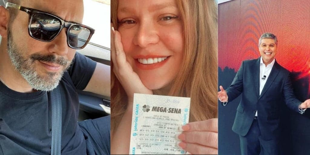 Sorte? André Marques fatura bolada na mega sena, ex-BBB ganha 57 vezes e filho de Datena confirma: "94 milhões"