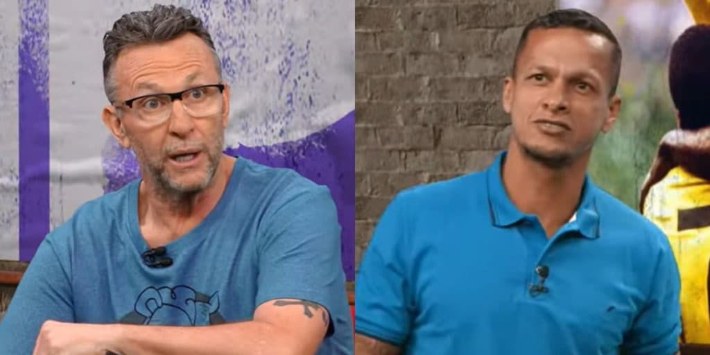 "Estou falando", Neto é interrompido por comentarista, surta e o vê tomar seu lugar: "Ninguém aguenta ele"