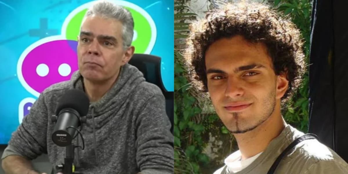 O ator Nizo Neto e o filho, Rian Brito - Foto: Reprodução