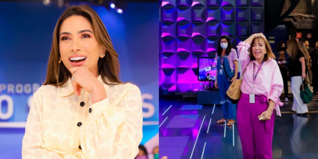 Patrícia Abravanel é surpreendida por entrada repentina de Íris Abravanel em estúdios do SBT: "Veio curiar"