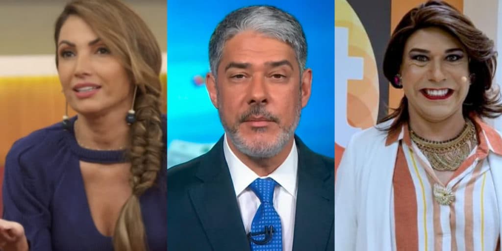 Patrícia expõe prisão de cantor; Bonner interrompe grade da Globo; Narcisa da Eliana diz com quem é casado