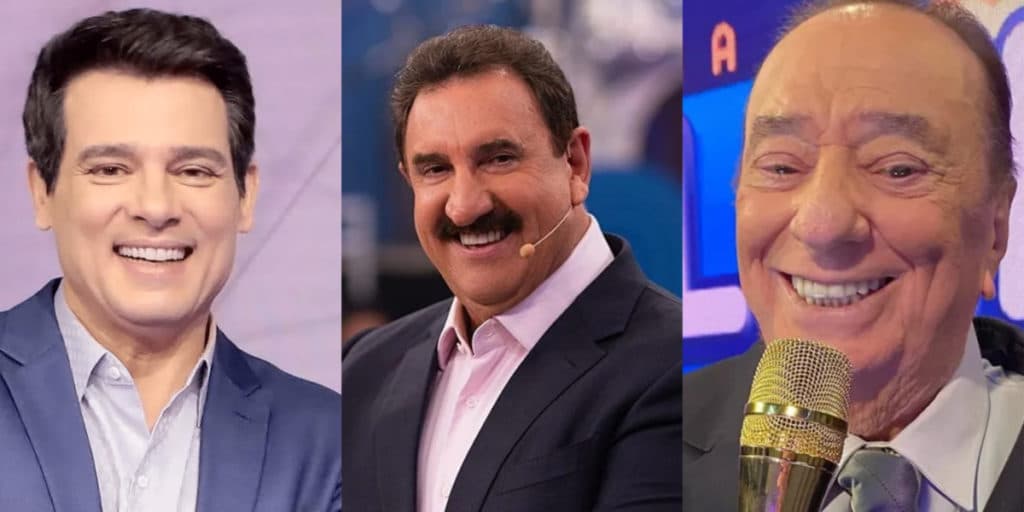 Celso Portiolli, Ratinho e Raul Gil são discretos, mas já tiveram relações expostas ao Brasil: "Não sabia"