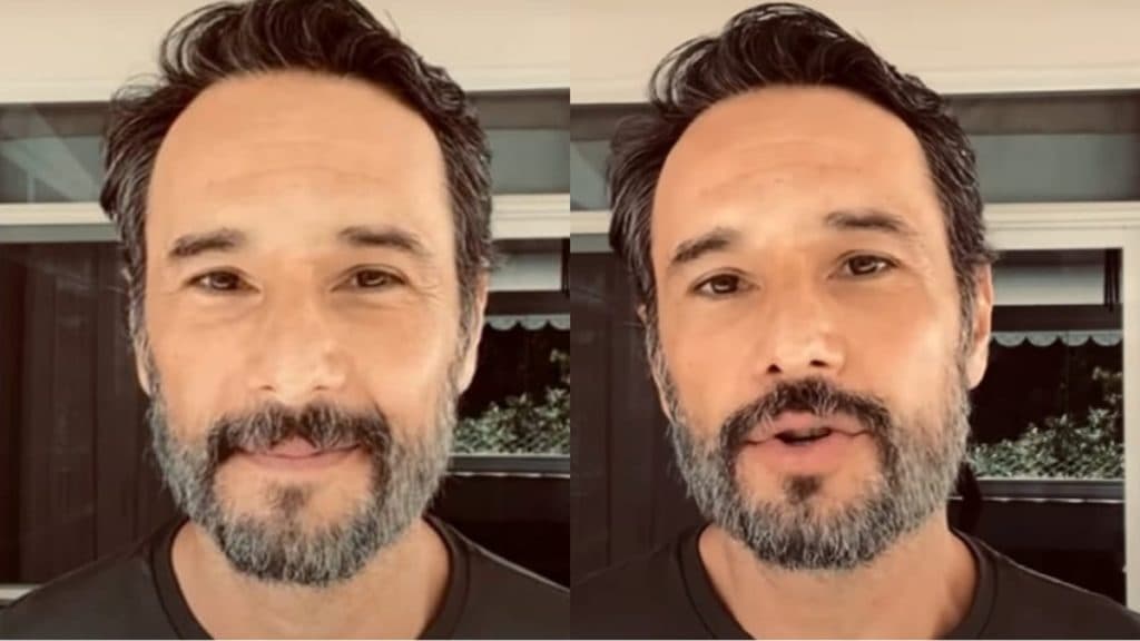 Discreto, Rodrigo Santoro, aos 47, ganha declaração afetuosa de seu grande amor em textão: "Caminhos"