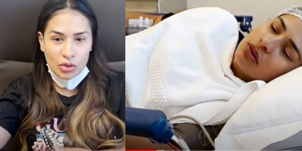 Em vídeo na cama de hospital, Simone expõe procedimento de exames: "Grogue da anestesia"