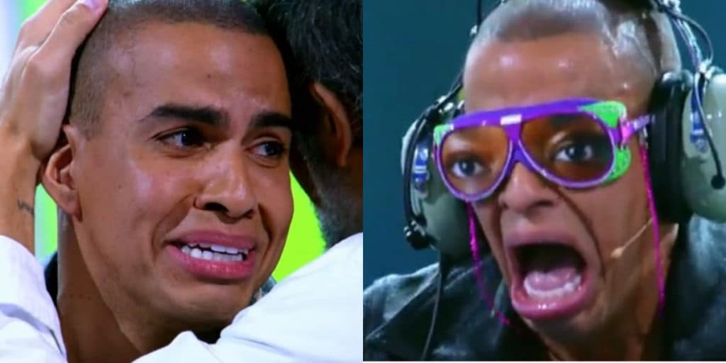 Marcos Mion faz apresentador da Globo ficar desesperado no Caldeirão e rapaz sai aos prantos do palco