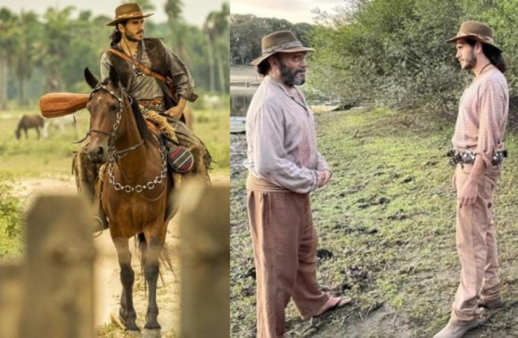 Pantanal - Cena de despedida de Trindade será repleta de emoção; pai e filho na vida real têm momento tocante