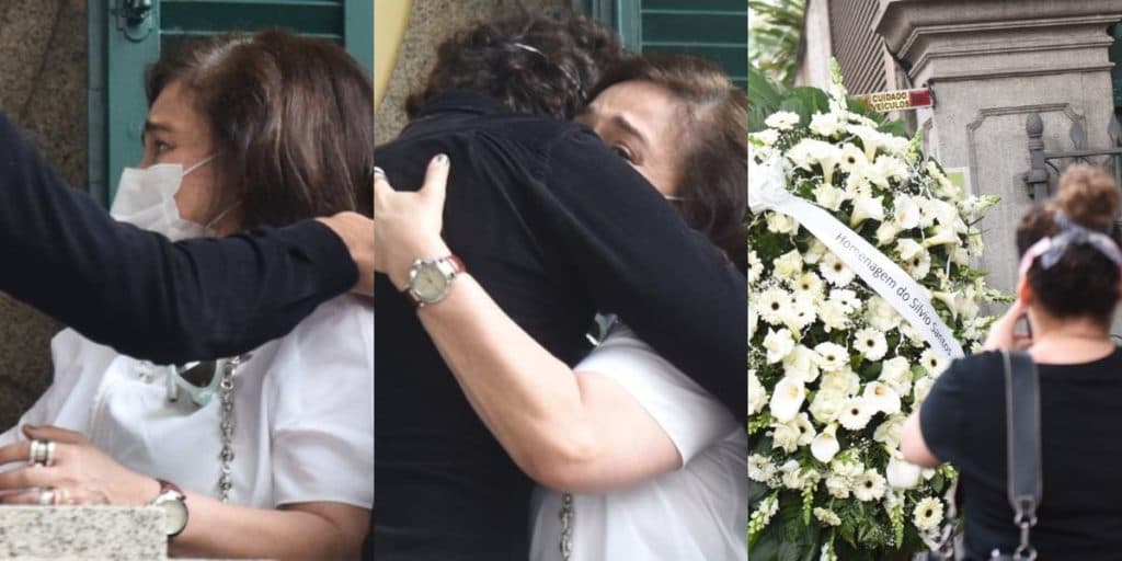 Silvio Santos envia coroa de flores para Jô Soares; famosos comparecem para último adeus: veja fotos