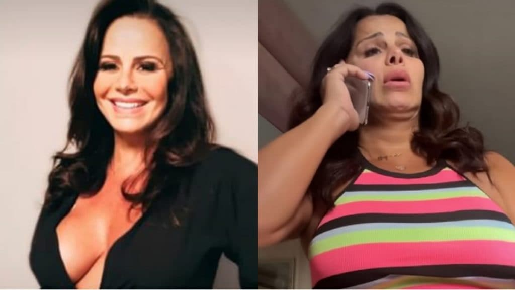 Prestes a parir aos 47, Viviane Araújo surge sem roupa no fim da gravidez e expõe barrigão explodindo