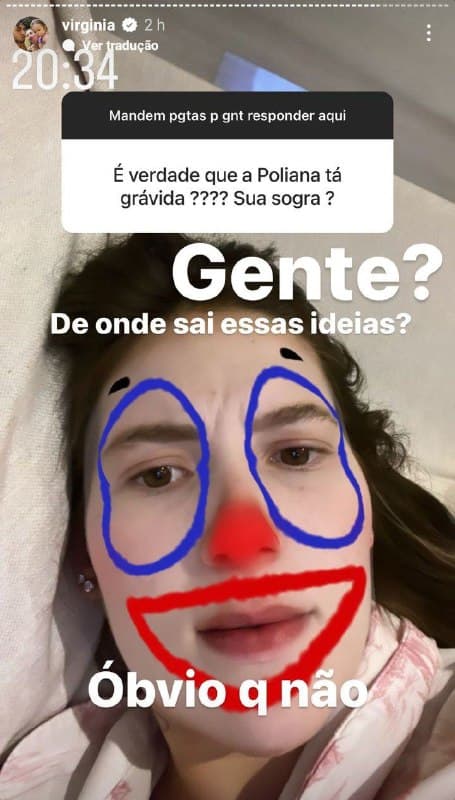 Virgínia Fonseca falou de gravidez de Poliana Rocha e negou história (Foto: Reprodução/ Instagram)