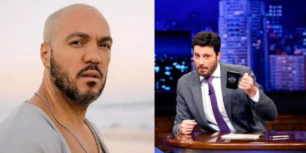 Belo divulga vídeo com Danilo Gentili e faz revelação em registro: "Primeira vez que eu falo"
