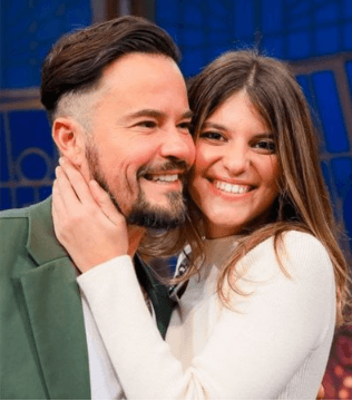 Em entrevista ao 'The Noite', Paulo Vilhena explica porque ficou afastado da namorada Maria Luiza por seis meses; hoje, ela está recuperada - Foto Reprodução SBT