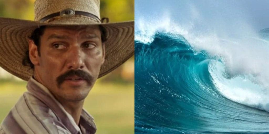 Guito, o Tibério de Pantanal, passou sufoco com afogamento no mar e disse que sua morte foi filmada: "Perigo"