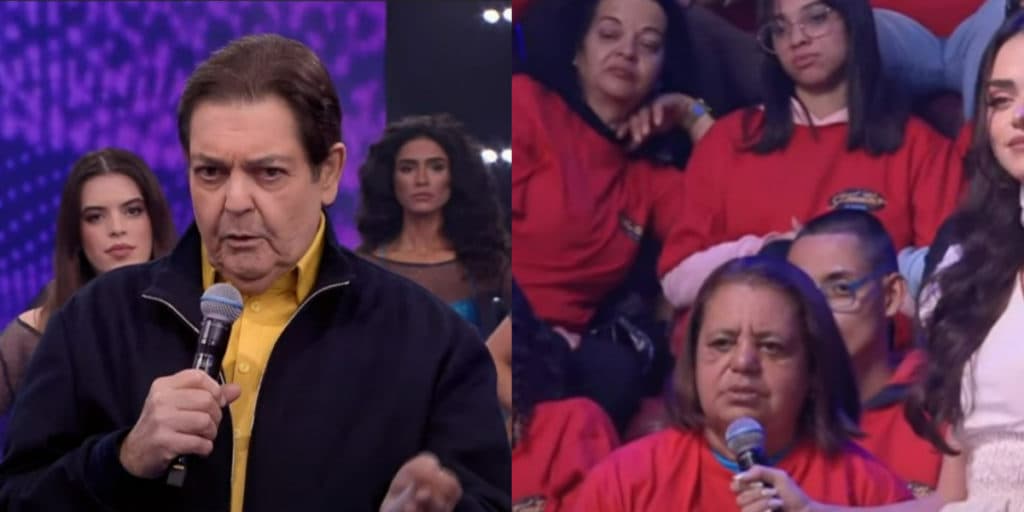 Tédio? Mulher não resiste e faz Faustão viver situação "constrangedora" com flagra dormindo na plateia