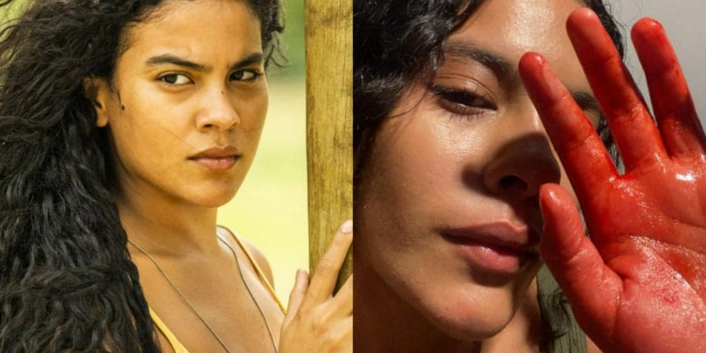 Atriz de Pantanal teve perna perfurada por jacaré em rio e correu sério risco de ser "comida" por piranhas