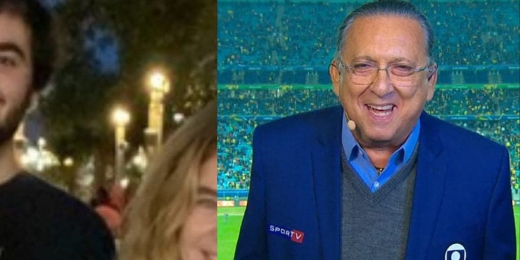 Galvão Bueno divulga foto rara de filho caçula e para muitos ele é o homem mais lindo do Brasil