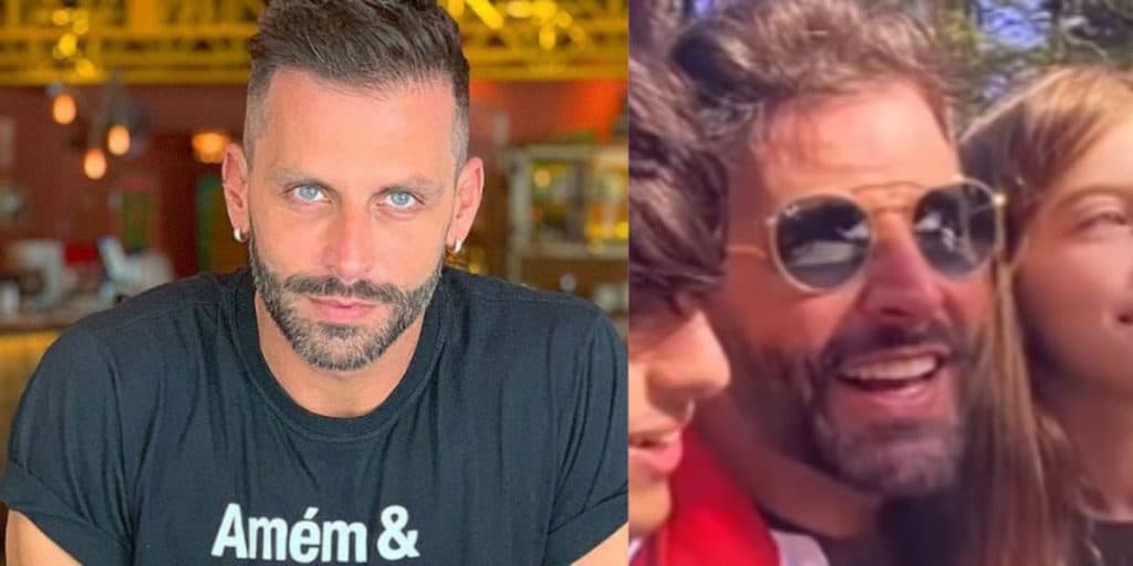 Henri Castelli é pai de filhos tão lindos, que para muitos são os mais gatos do país: "Muita beleza"