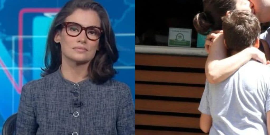 Renata Vasconcellos, bastante recatada, é casada com poderoso da Globo e muitos nem podiam imaginar