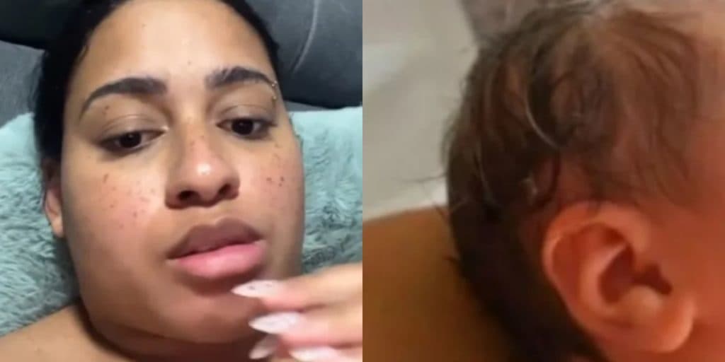 Mc Loma se recusa a mostra rosto inteiro da filha, exibe parte e explica motivo surpreendente:  'Quando me sentir preparada'