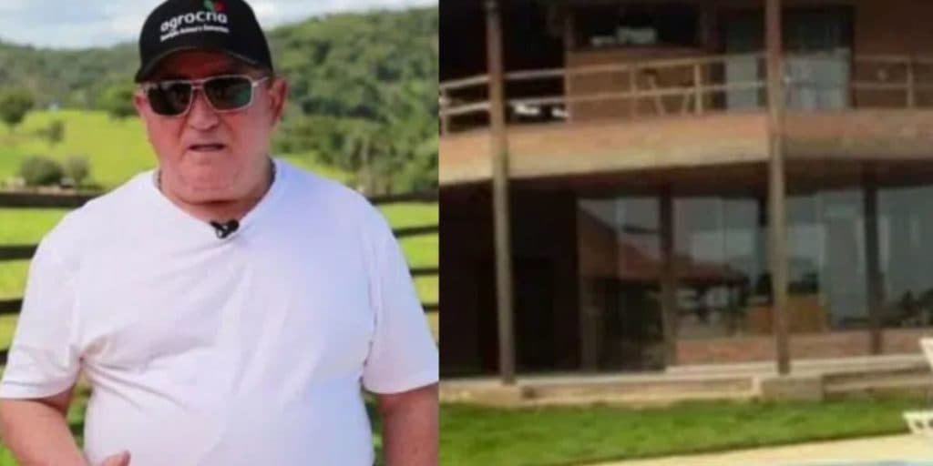 Veja fotos da fazenda de R$ 350 milhões que Amado Batista largou mão e se desfez: "Lago, piscina e estrada"