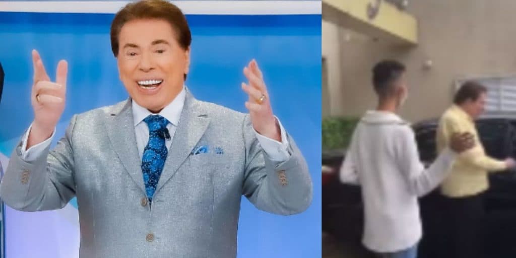 “Vim do Rio de Janeiro”, Silvio Santos não cede, nega fotos com fila “montada” e entra em carro ao fazer gesto